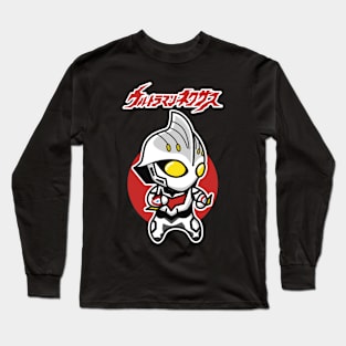 Ultraman Nexus Chibi Style Kawaii Long Sleeve T-Shirt